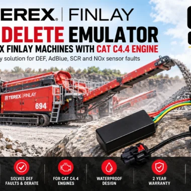 Terex Finlay DEF Delete Emulator – CAT C4.4 Engine